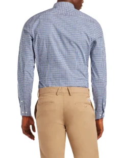 LF Tailored Shop Madras Check Skinny Fit Dress Shirt - Multi