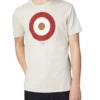 Baird Target Logo T-Shirt - Ivory Loungewear