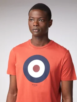 Baird Target Logo T-Shirt - Rust