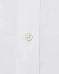 LF White Solid Oxford Slim Fit Dress Shirt