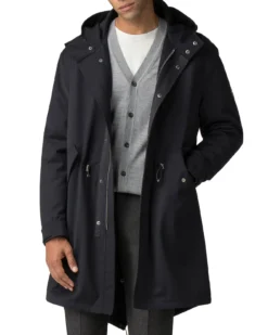 Baird Fishtail Parka - Dark Navy Casual Jackets