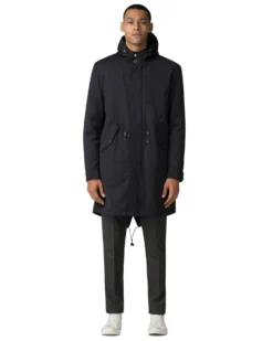 Baird Fishtail Parka - Dark Navy Casual Jackets