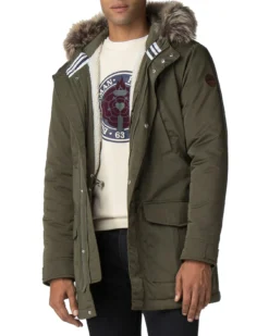 Baird Winter Parka - Dark Green Coats