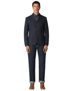 Baird Utility Texture Blazer - Dark Navy Casual Jackets 8 Baird Utility Texture Blazer - Dark Navy Casual Jackets