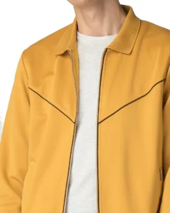 Baird Loungewear Tricot Track Top Jacket - Yellow