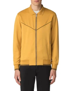 Baird Loungewear Tricot Track Top Jacket - Yellow