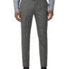 Baird Tailored Shop High-Twist Texture Camden Fit Suit Trouser - Grey
