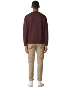 Baird Archive Script Logo Sweatshirt - Dark Red Loungewear