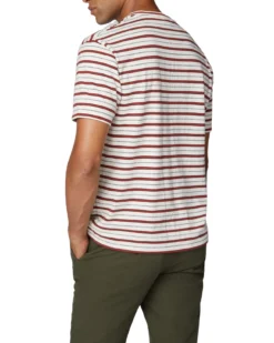 Baird Retro Stripe Tee - Ivory