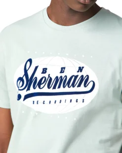 Baird Loungewear Treble Clef Logo T-Shirt - Sage