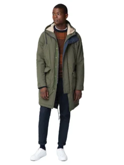 Baird Coats Fishtail Parka - Dark Green