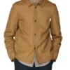 Baird Twill Overshirt Jacket - Tan Casual Jackets