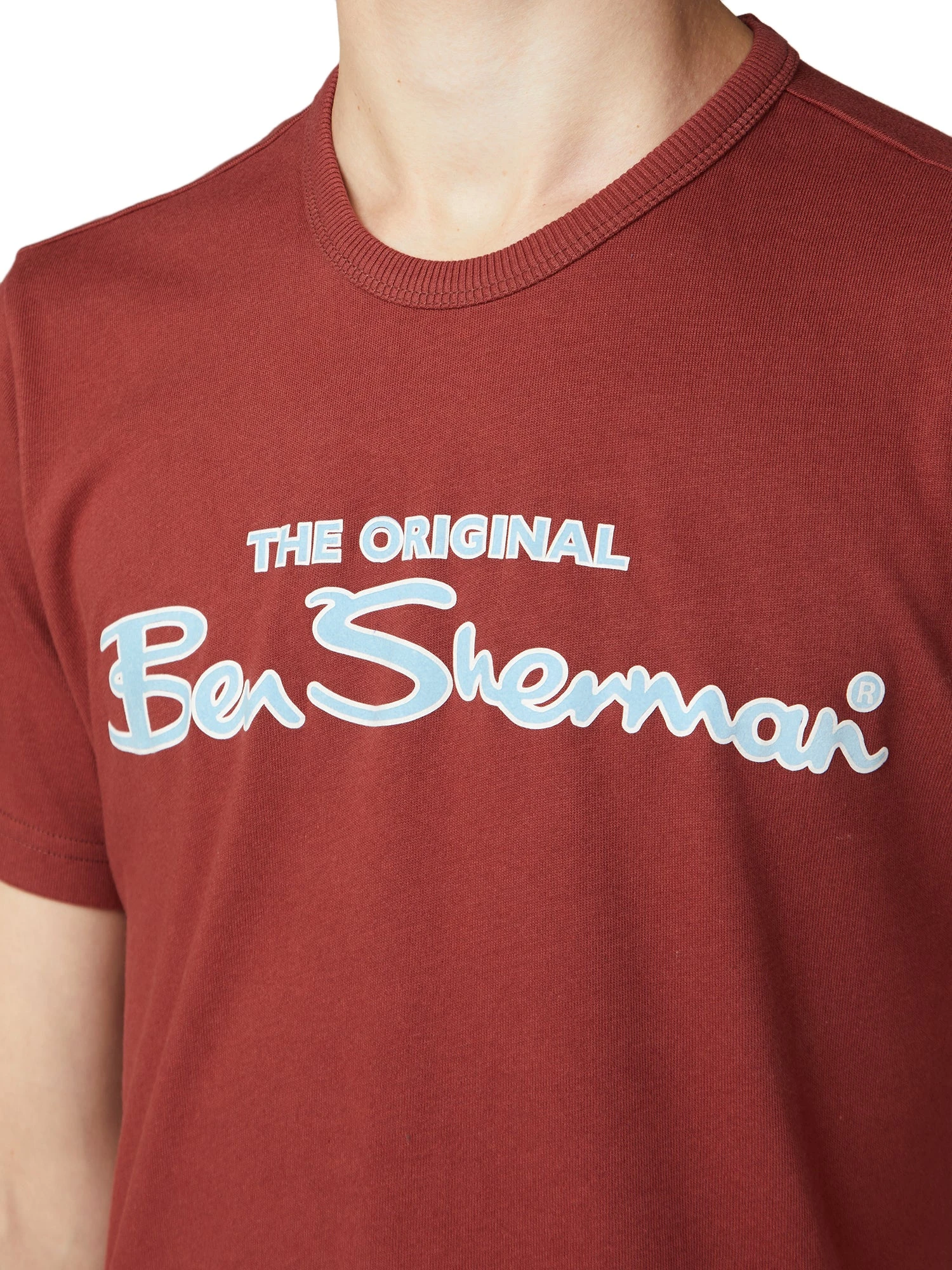 Baird Archive Flock Logo T-Shirt - Chestnut 5 Baird Archive Flock Logo T-Shirt - Chestnut