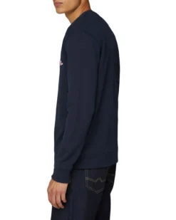 Baird Crewneck Logo Sweatshirt - Navy Loungewear