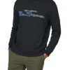 Baird Crewneck Logo Sweatshirt - Anthracite Loungewear