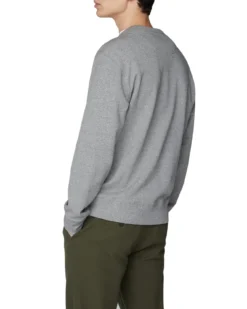 Baird Crewneck Logo Sweatshirt - Aluminum Loungewear