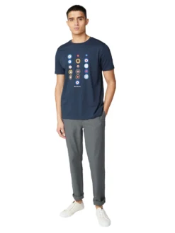 Baird Loungewear History Of Target Tee - Midnight