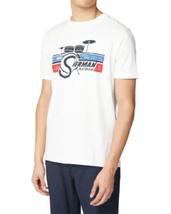 Baird Retro Band Graphic Tee - Snow White