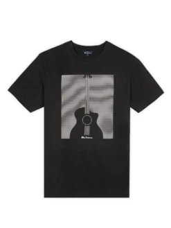 Baird Pinbar Guitar Graphic Tee - Black