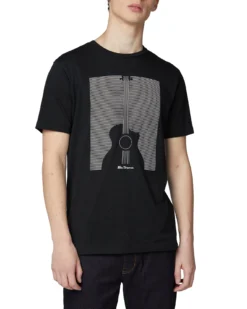 Baird Pinbar Guitar Graphic Tee - Black