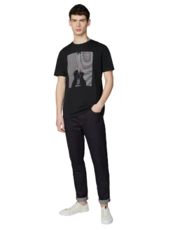 Baird Pinbar Guitar Graphic Tee - Black