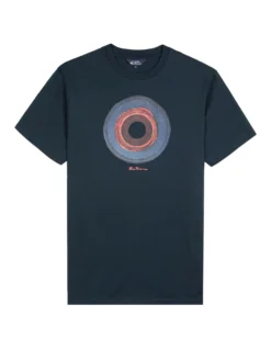 Baird Loungewear Target Sketch Tee - Midnight