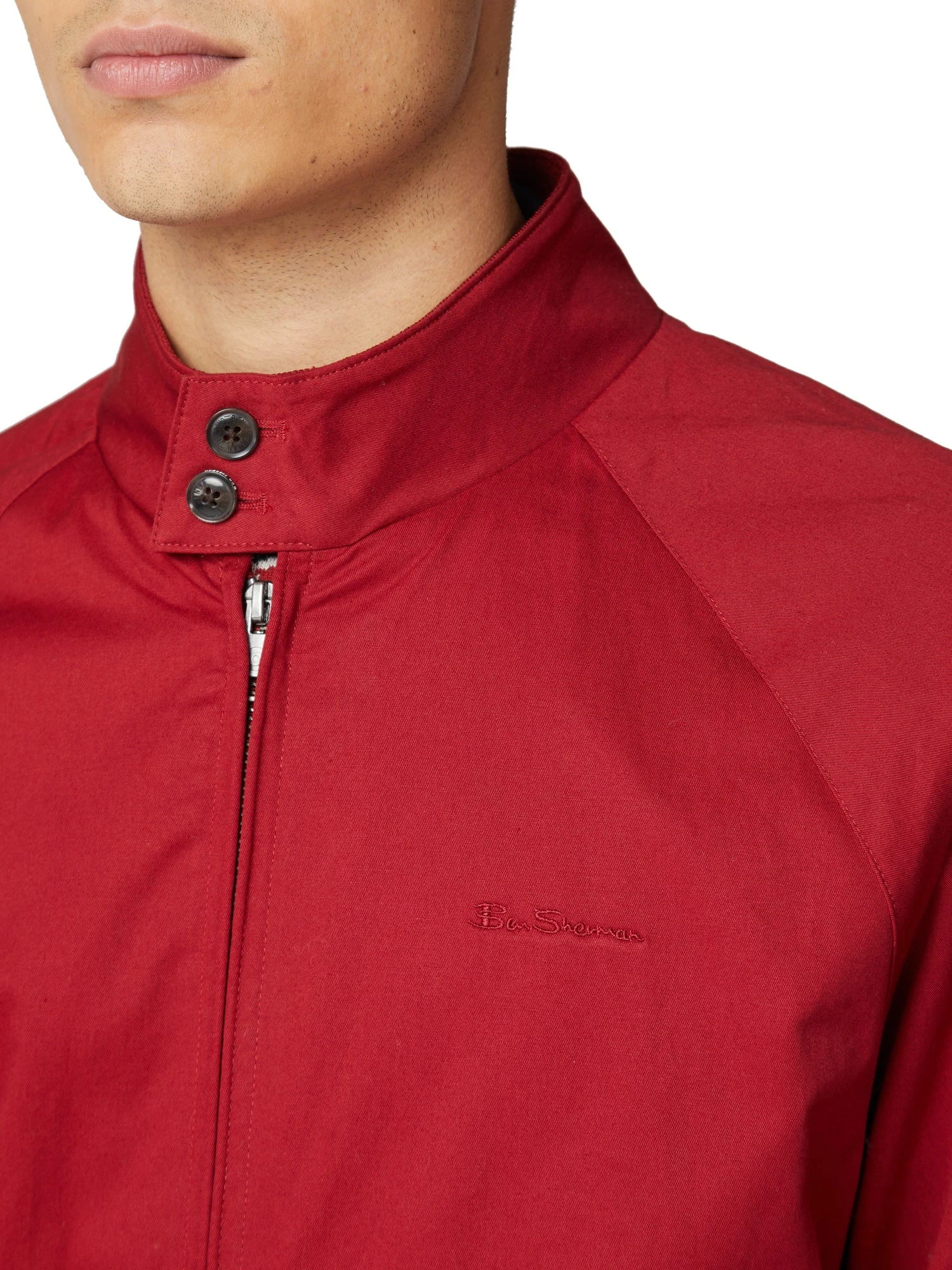 Baird Signature Harrington Jacket - Red 5 Baird Signature Harrington Jacket - Red