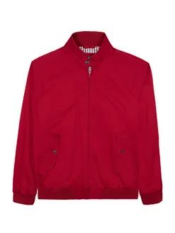 Baird Signature Harrington Jacket - Red 11 Baird Signature Harrington Jacket - Red