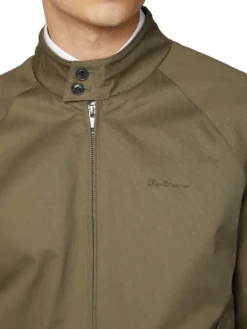 Baird Signature Harrington Jacket - Khaki
