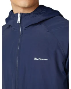 Baird Hooded Jacket - Dark Navy Casual Jackets