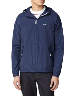 Baird Hooded Jacket - Dark Navy Casual Jackets