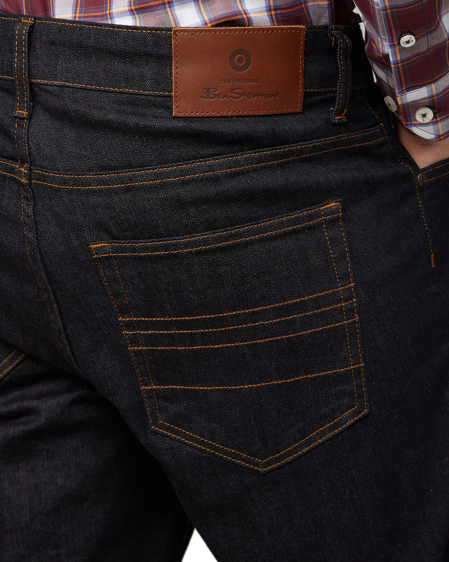 Baird Slim Taper Rinse Wash Jeans - Denim 5 Baird Slim Taper Rinse Wash Jeans - Denim