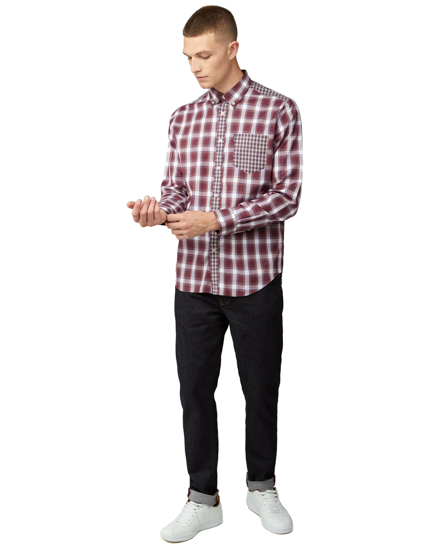 Baird Slim Taper Rinse Wash Jeans - Denim 6 Baird Slim Taper Rinse Wash Jeans - Denim