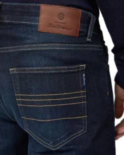 Baird Slim Taper Vintage Wash Jeans - Denim