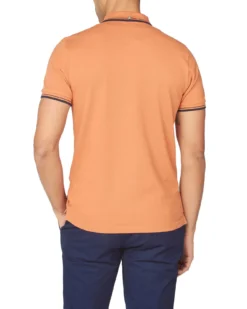 Baird Organic Cotton Signature Polo - Terracotta