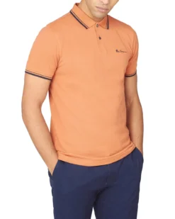 Baird Organic Cotton Signature Polo - Terracotta