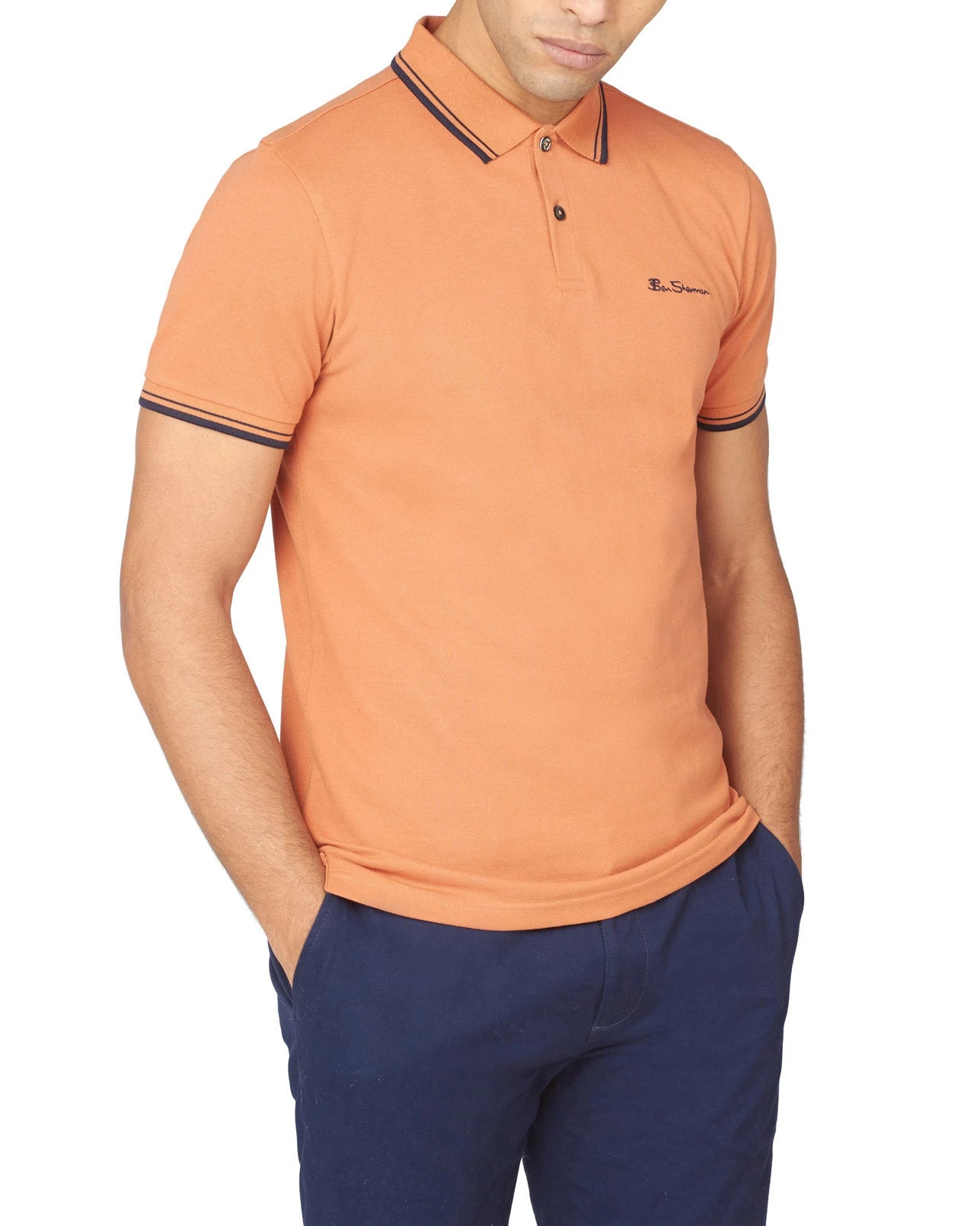 Baird Organic Cotton Signature Polo - Terracotta 3 Baird Organic Cotton Signature Polo - Terracotta