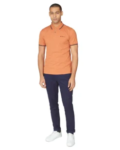 Baird Organic Cotton Signature Polo - Terracotta 9 Baird Organic Cotton Signature Polo - Terracotta