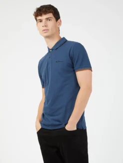 Baird Organic Cotton Signature Polo - Dark Blue Signature Polos