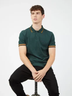 Baird Signature Polos Organic Cotton Signature Polo - Dark Green