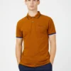 Baird Organic Cotton Signature Polo - Caramel Signature Polos