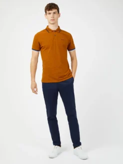 Baird Organic Cotton Signature Polo - Caramel Signature Polos