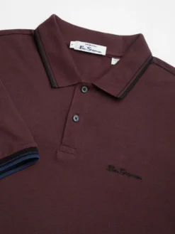 Baird Organic Cotton Signature Polo - Bordeaux 11 Baird Organic Cotton Signature Polo - Bordeaux