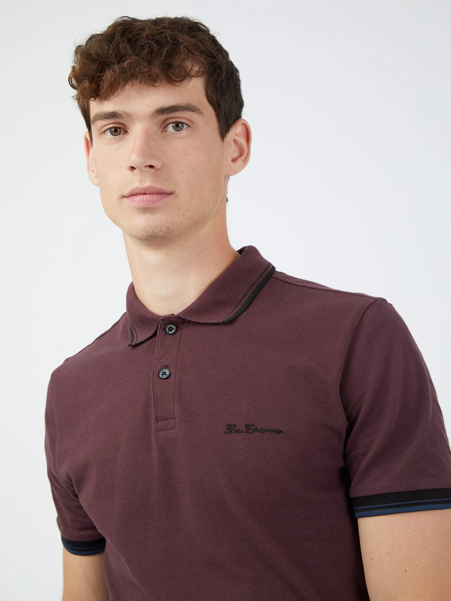 Baird Organic Cotton Signature Polo - Bordeaux 5 Baird Organic Cotton Signature Polo - Bordeaux