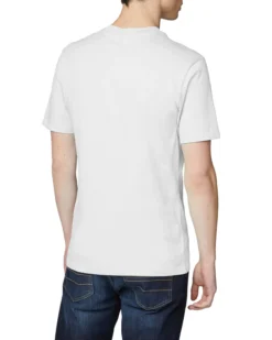 Baird Organic Cotton Signature Pocket Tee - White Loungewear