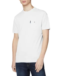 Baird Organic Cotton Signature Pocket Tee - White Loungewear