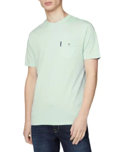 Baird Organic Cotton Signature Pocket Tee - Light Green