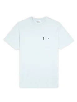 Baird Loungewear Organic Cotton Signature Pocket Tee - Sky