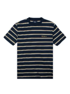 Baird Loungewear Vintage YD Stripe Tee - Dark Navy