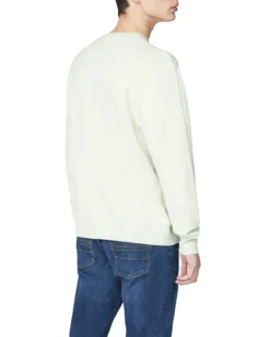 Baird Loungewear Signature Logo Sweatshirt - Light Green